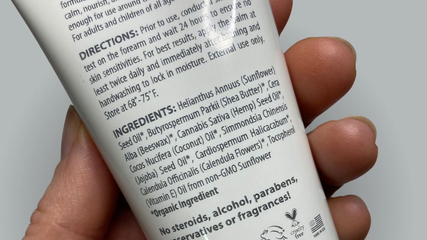 How to Read Skincare Labels for Sensitive Skin and Eczema