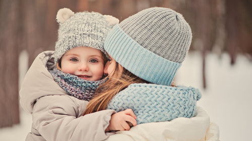 Effects Of Cold Weather On Skin of mom and child