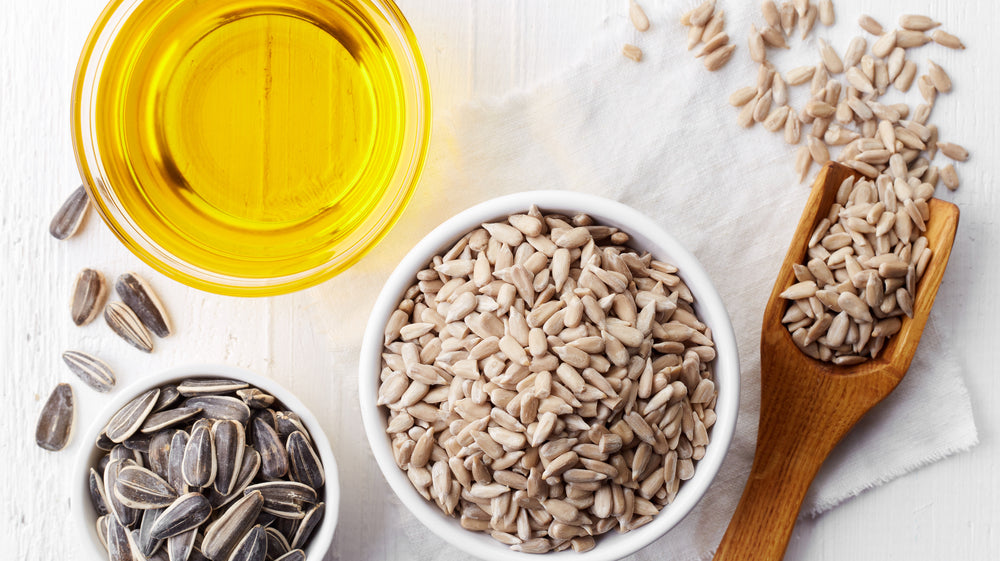 Sunflower oil for skin