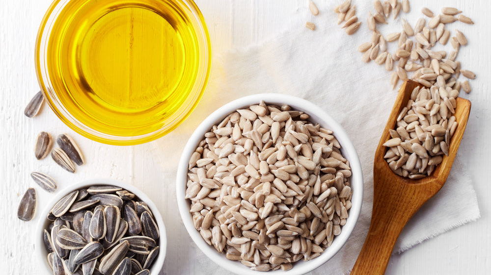 Sunflower oil for skin