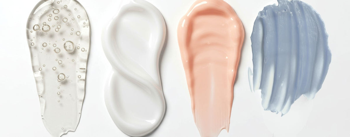 Image of lotion, cream, serum and balm