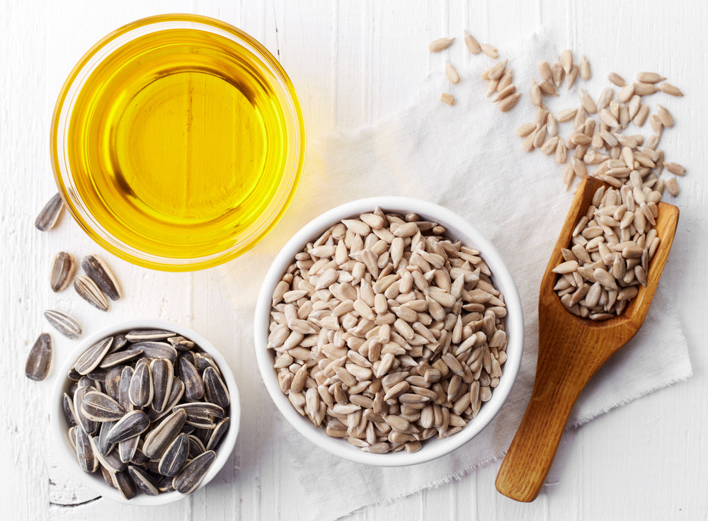 Sunflower oil for skin